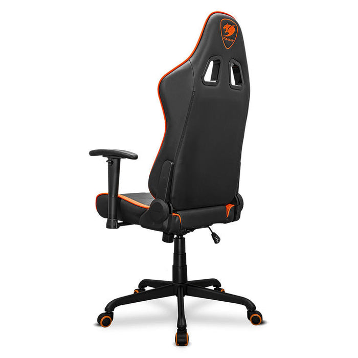 Cougar Armor Elite 300112 | Chaise de jeu - Ergonomique et réglable - Cuir PVC - Orange-Sonxplus St-Sauveur