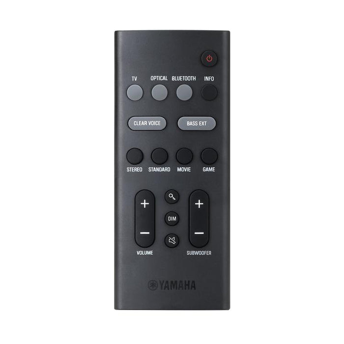 Yamaha SR-B30A | Barre de son 2 Canaux - 120 W - HDMI eARC - Bluetooth - Noir-Sonxplus St-Sauveur