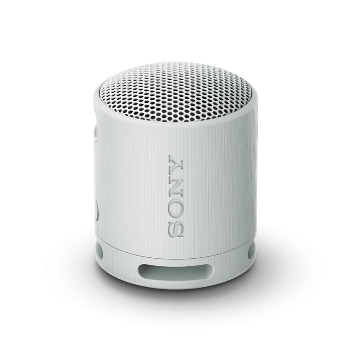 Sony SRS-XB100 | Haut-parleur portatif - Sans fil - Bluetooth - IP67 - Gris clair-Sonxplus St-Sauveur