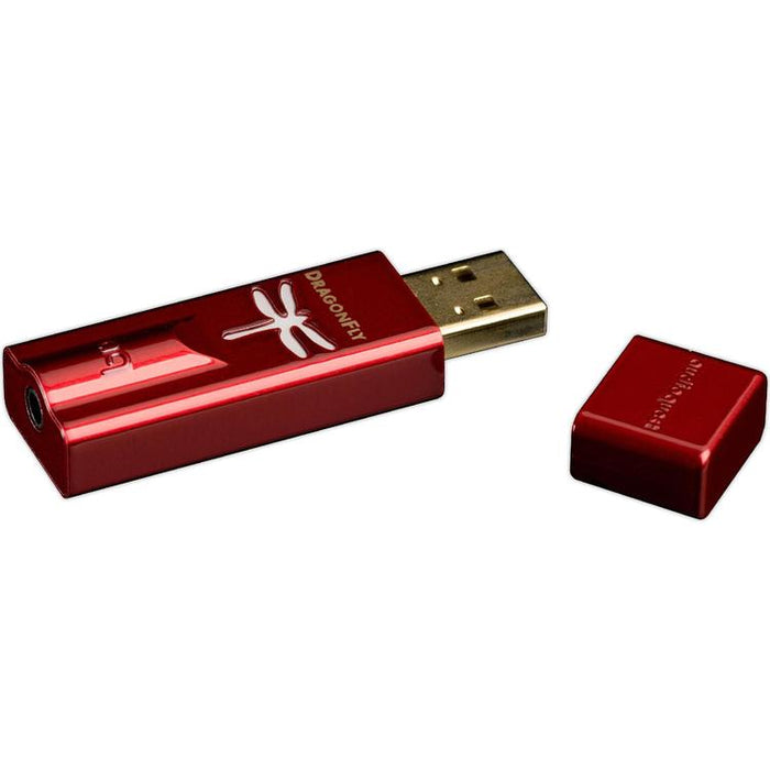 Audioquest DragonFly | Amplificateur DAC/Casque USB Type A - Sortie 2.1v - Rouge-Sonxplus St-Sauveur