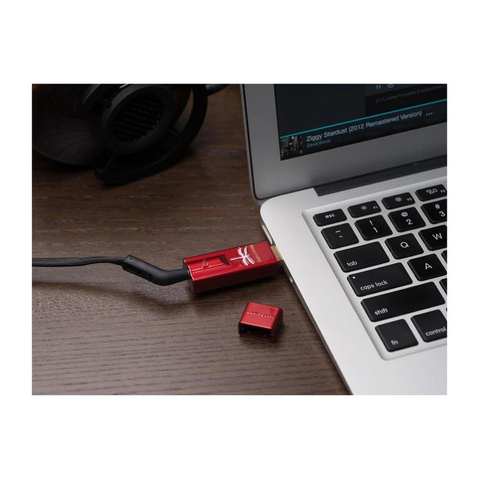 Audioquest DragonFly | Amplificateur DAC/Casque USB Type A - Sortie 2.1v - Rouge-Sonxplus St-Sauveur