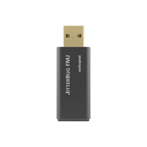 Audioquest JitterBug | Filtre de bruit USB - Full metal jacket - Noir-Sonxplus St-Sauveur