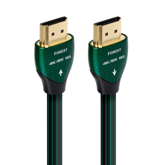 Audioquest Forest | Câble HDMI actif - Transfert jusqu'à 8K Ultra HD - HDR - eARC - 18 Gbps - 10 Mètres-Sonxplus St-Sauveur