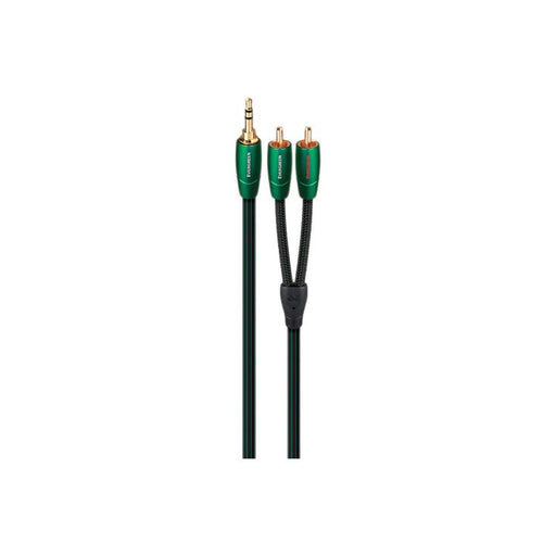 Audioquest Evergreen | Câble 3,5mm à RCA - Fiche RCA plaqués Or - 1 Mètre-Sonxplus St-Sauveur