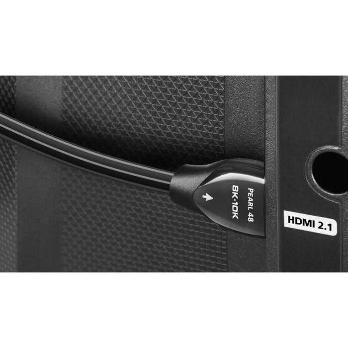 Audioquest Pearl | Câble HDMI Pearl 48 - Transfert jusqu'à 10K Ultra HD - 0.75 Mètres-Sonxplus St-Sauveur