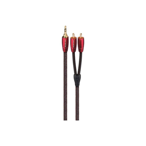 Audioquest Golden Gate | Câble 3,5mm à RCA - Bouchons plaquées Or - 1 Mètre-Sonxplus St-Sauveur