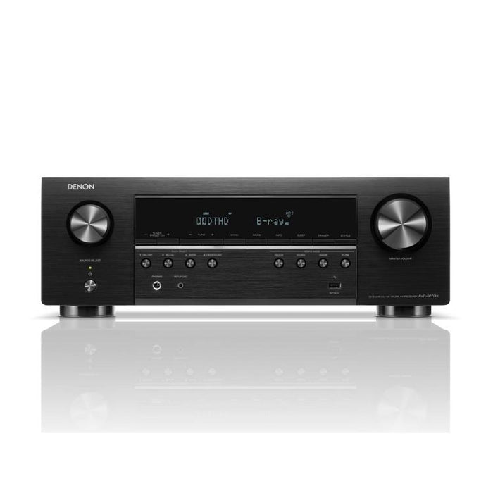 DENON AVRS670H | Récepteur AV cinéma maison 5.2 Canaux - HDMI 8K - Heos intégré - Bluetooth - Wi-Fi - Noir-Sonxplus St-Sauveur