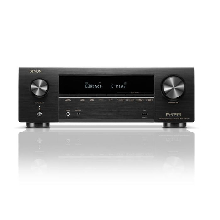 DENON AVRX1800H | Récepteur AV 7.2 Canaux - Vidéo 8K - Cinéma - Dolby Atmos - DTS:X - Noir-Sonxplus St-Sauveur