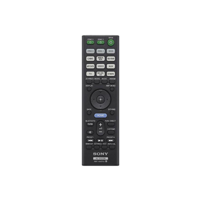 Sony STR-AZ5000ES | Récepteur AV cinéma maison Premium ES - 11.2 Canaux - HDMI 8K - Dolby Atmos - Noir-Sonxplus St-Sauveur