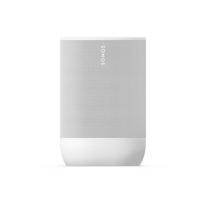 Sonos Move 2 | Haut-parleur sans fil - Stéréo - Commande Vocale - Jusqu'à 24 heures d'autonomies - Blanc-Sonxplus St-Sauveur