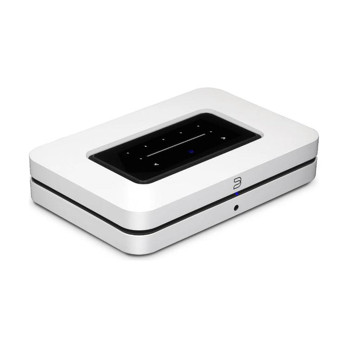 Bluesound NODE | Diffuseur de musique Hi-Res sans fil multi-pièces - HDMI eARC - Bluetooth - Blanc-Sonxplus St-Sauveur