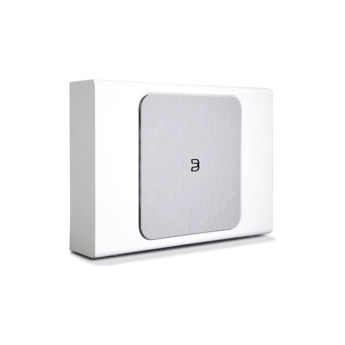 Bluesound PULSE SUB+ | Caisson de graves 8" sans fil - 150W - BluOS Controller - Blanc-Sonxplus St-Sauveur