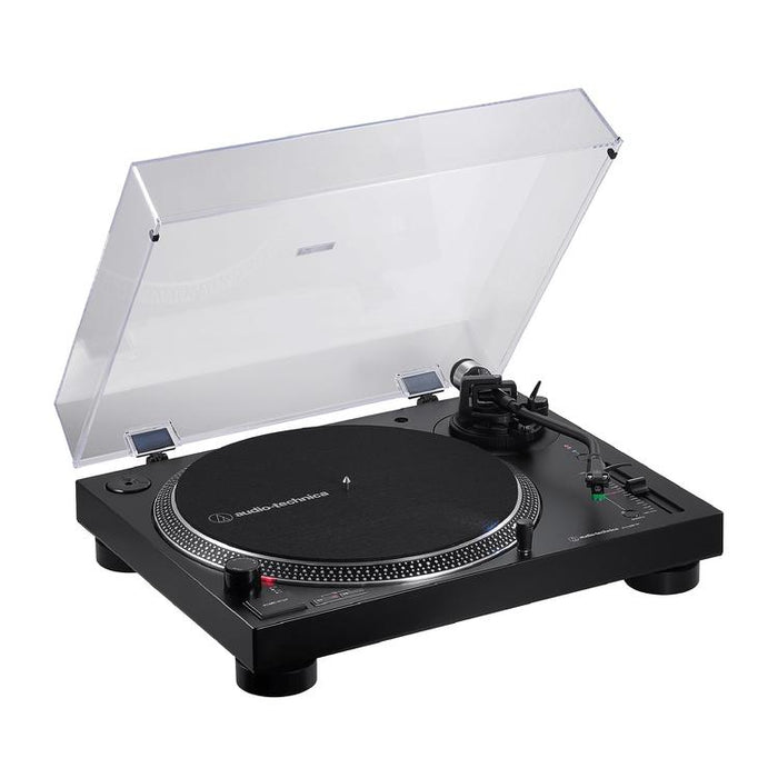 Audio-Technica AT-LP120XBT-USB-BK | Table tournante - Bluetooth aptX - USB - Noir-Sonxplus St-Sauveur