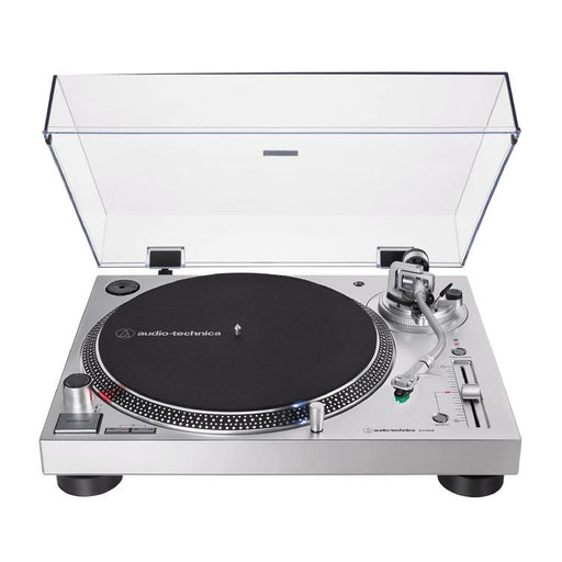 Audio-Technica AT-LP120XUSB-SV | Table tournante - Entraînement direct - Analogique et USB - Argent-Sonxplus St-Sauveur