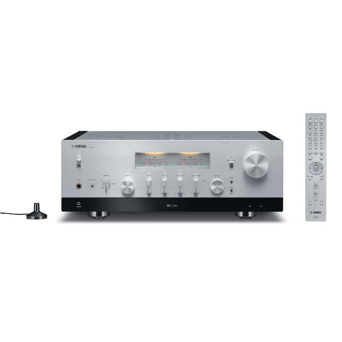 Yamaha RN2000A | Récepteur réseau hi-fi stéréo avec MusicCast - 120 W + 120 W - Airplay - Argent-Sonxplus St-Sauveur