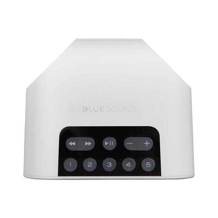 Bluesound PULSE FLEX 2i | Haut-parleur de diffusion multi-pièces - Sans fil - Portable - Bluetooth - Blanc-Sonxplus St-Sauveur