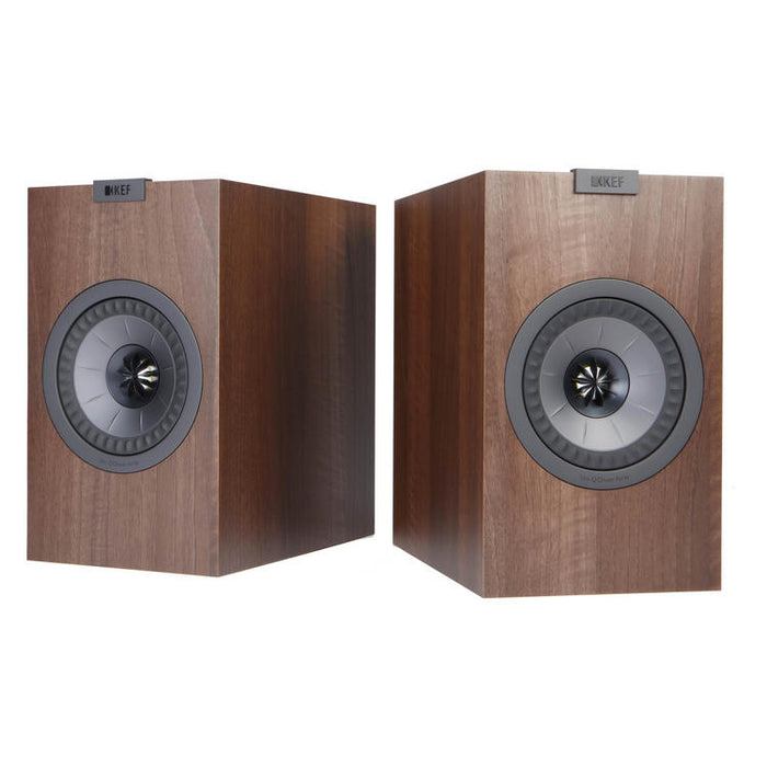 KEF Q150 | Haut-parleurs de bibliothèque - 2 Voies - Hi-Fi - Noyer - Paire-Sonxplus St-Sauveur