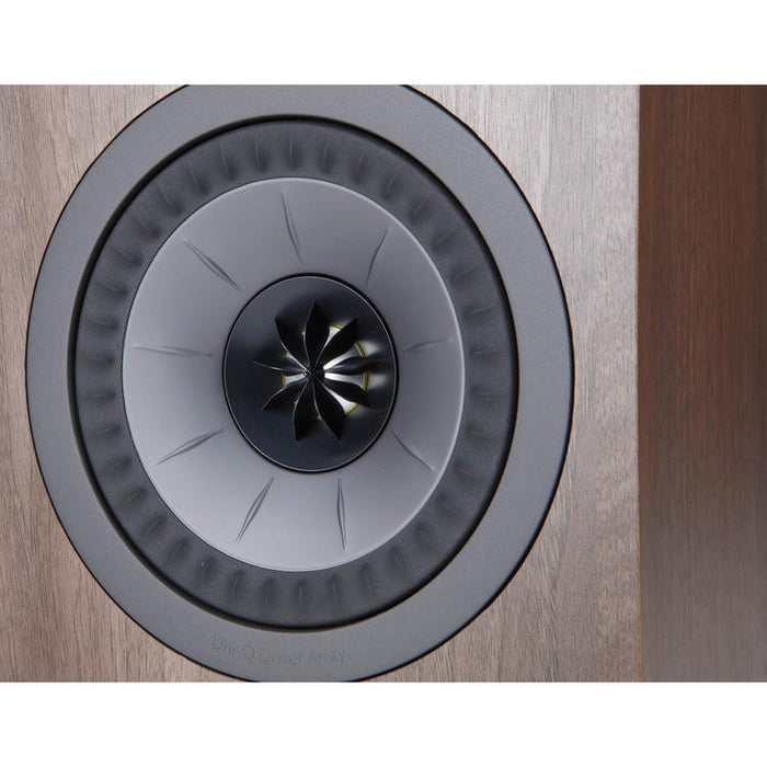 KEF Q150 | Haut-parleurs de bibliothèque - 2 Voies - Hi-Fi - Noyer - Paire-Sonxplus St-Sauveur