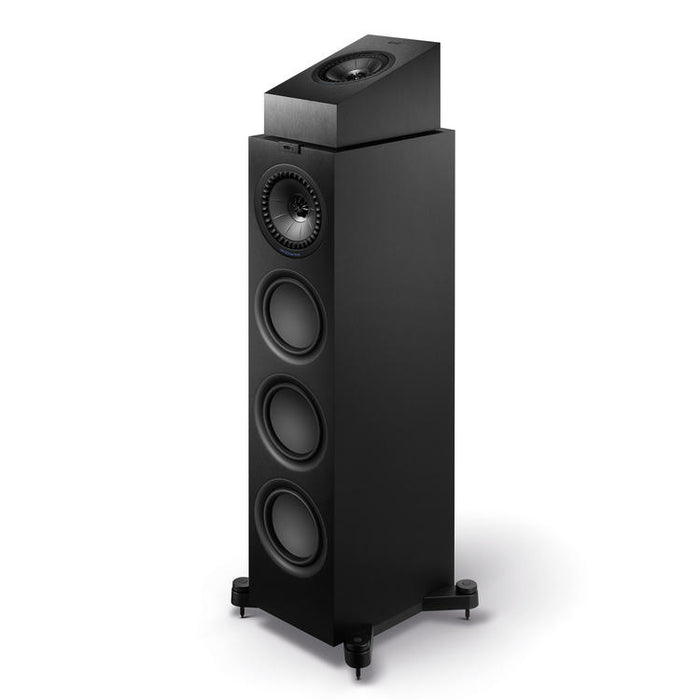 KEF Q50A | Haut-parleurs Surround - Dolby Atmos - Hi-Fi - Noir Satin - Paire-Sonxplus St-Sauveur