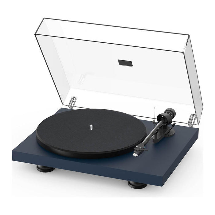 Pro-Ject Debut carbon EVO | Table tournante - Cartouche Rouge Ortofon 2M - Bleu Satiné-Sonxplus St-Sauveur