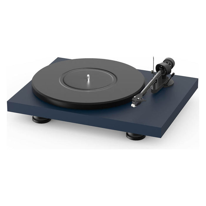 Pro-Ject Debut carbon EVO | Table tournante - Cartouche Rouge Ortofon 2M - Bleu Satiné-Sonxplus St-Sauveur