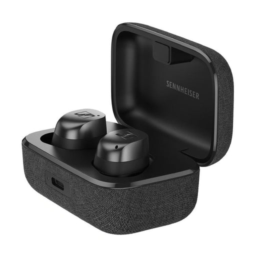 Sennheiser MOMENTUM True Wireless 4 | Écouteurs intra-auriculaires - Sans fil - Réduction adaptative du bruit - Noir/Graphite-Sonxplus St-Sauveur