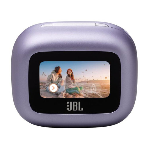 JBL Live Buds 3 | Écouteurs intra-auriculaires - Écran tactile LED 1,45" - Bluetooth - Mauve-Sonxplus St-Sauveur