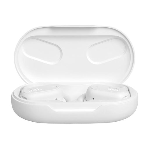 JBL Soundgear Sense | Écouteurs sportifs à conduction - Bluetooth - Blanc-Sonxplus St-Sauveur