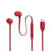 JBL Tune 310C | Écouteurs intra-auriculaires - Filaire - USB-C - Télécommande 3 boutons - Rouge-Sonxplus St-Sauveur