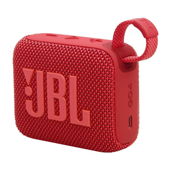 JBL GO 4 | Mini haut-parleur portable - Bluetooth - IP67 - Rouge-Sonxplus St-Sauveur