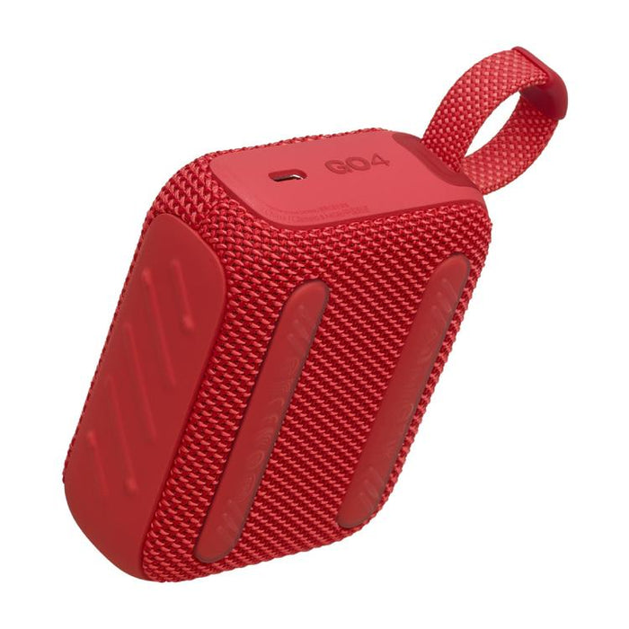 JBL GO 4 | Mini haut-parleur portable - Bluetooth - IP67 - Rouge-Sonxplus St-Sauveur