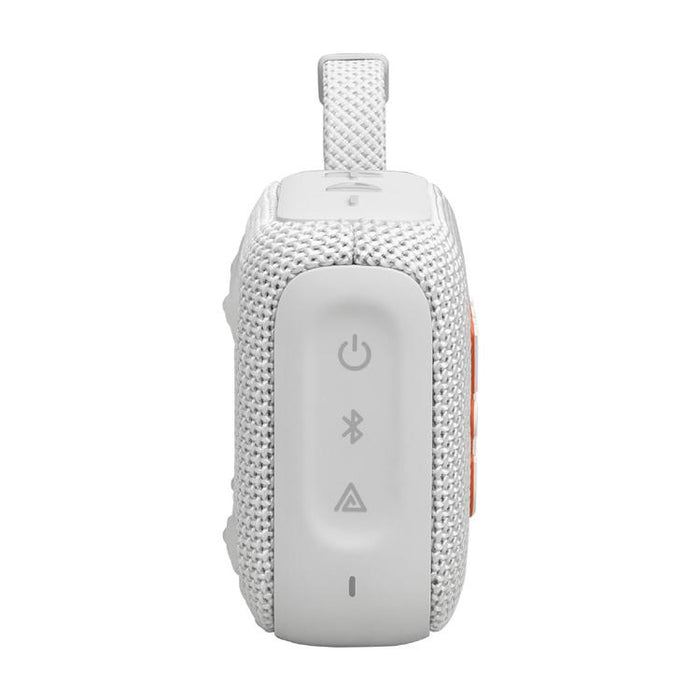 JBL GO 4 | Mini haut-parleur portable - Bluetooth - IP67 - Blanc-Sonxplus St-Sauveur