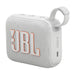 JBL GO 4 | Mini haut-parleur portable - Bluetooth - IP67 - Blanc-Sonxplus St-Sauveur