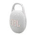 JBL Clip 5 | Haut-parleur à mousqueton portable - Bluetooth - IP67 - Blanc-Sonxplus St-Sauveur