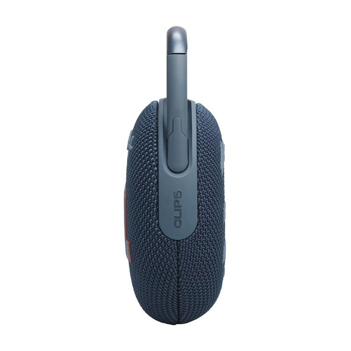 JBL Clip 5 | Haut-parleur à mousqueton portable - Bluetooth - IP67 - Bleu-Sonxplus St-Sauveur