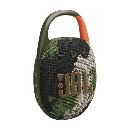 JBL Clip 5 | Haut-parleur à mousqueton portable - Bluetooth - IP67 - Camouflage-Sonxplus St-Sauveur