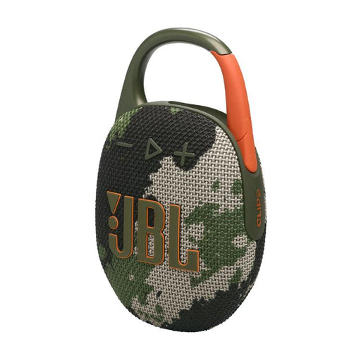 JBL Clip 5 | Haut-parleur à mousqueton portable - Bluetooth - IP67 - Camouflage-Sonxplus St-Sauveur