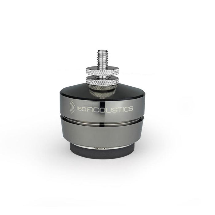 IsoAcoustics GAIA I | Supports d'isolation - Pour moniteur - Chrome foncé - Unité-Sonxplus St-Sauveur