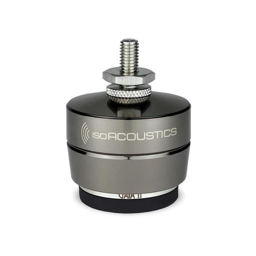 IsoAcoustics GAIA II | Supports d'isolation - Pour moniteur - Chrome foncé - Unité-Sonxplus St-Sauveur