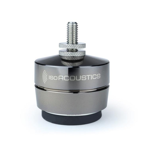 IsoAcoustics GAIA II | Supports d'isolation - Pour moniteur - Chrome foncé - Unité-Sonxplus St-Sauveur