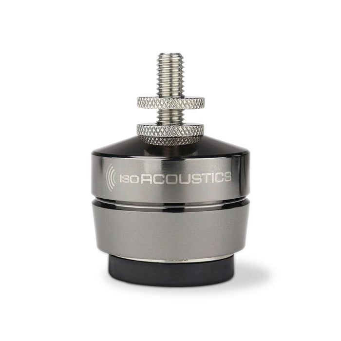 IsoAcoustics GAIA III | Supports d'isolation - Pour moniteur - Chrome foncé - Paquet de 4-Sonxplus St-Sauveur