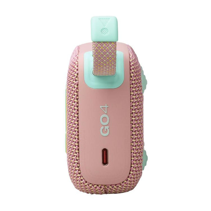 JBL GO 4 | Mini haut-parleur portable - Bluetooth - IP67 - Rose-Sonxplus St-Sauveur