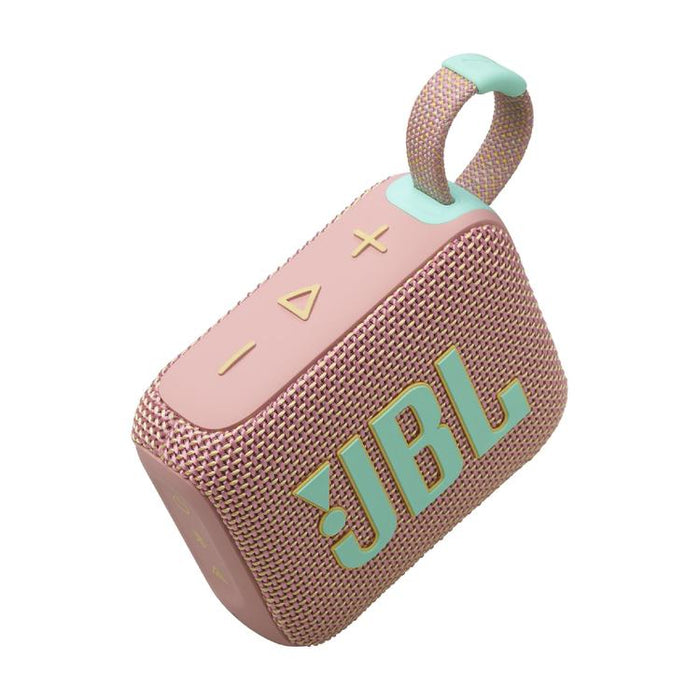 JBL GO 4 | Mini haut-parleur portable - Bluetooth - IP67 - Rose-Sonxplus St-Sauveur