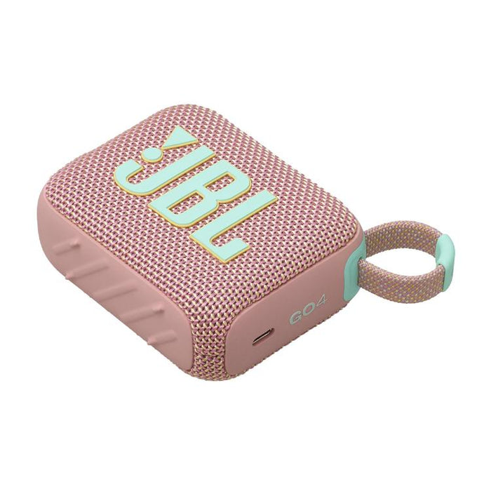 JBL GO 4 | Mini haut-parleur portable - Bluetooth - IP67 - Rose-Sonxplus St-Sauveur