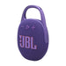 JBL Clip 5 | Haut-parleur à mousqueton portable - Bluetooth - IP67 - Mauve-Sonxplus St-Sauveur