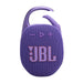 JBL Clip 5 | Haut-parleur à mousqueton portable - Bluetooth - IP67 - Mauve-Sonxplus St-Sauveur