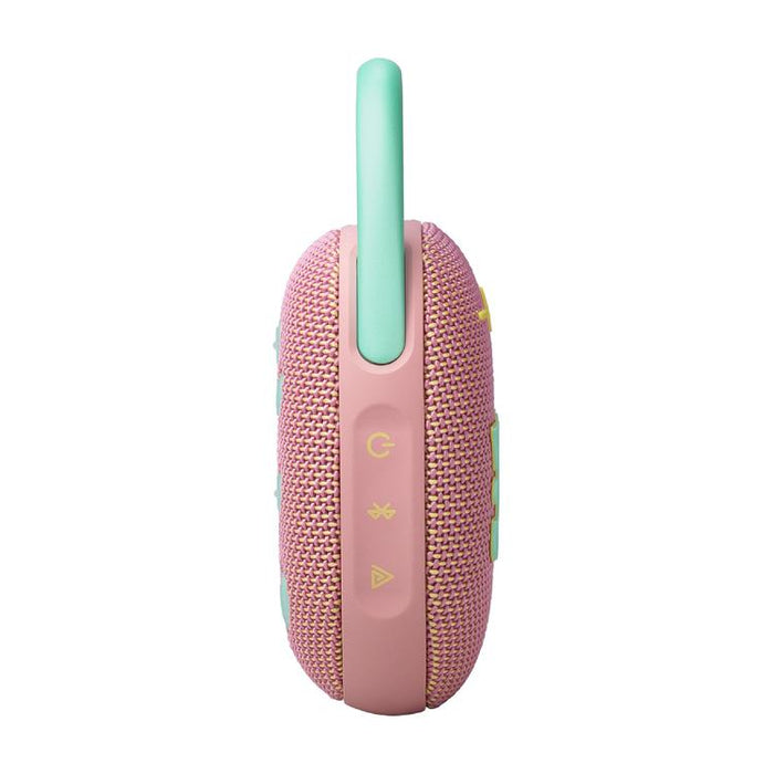 JBL Clip 5 | Haut-parleur à mousqueton portable - Bluetooth - IP67 - Rose-Sonxplus St-Sauveur