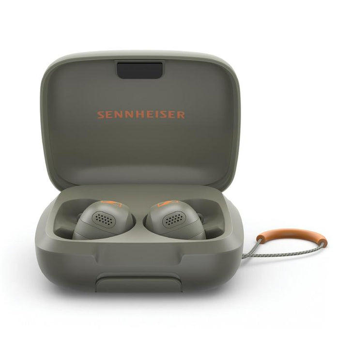 Sennheiser Momentum Sport | Écouteurs intra-auriculaires - Sans fil - Réduction active du bruit - Olive-Sonxplus St-Sauveur