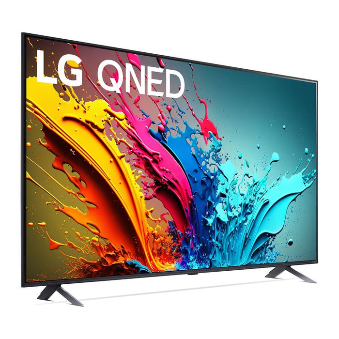 LG 55QNED85TUA | Téléviseur 55" QNED 4K - UHD 4K - Série QNED85T - 120Hz - Processeur IA a8 4K - Noir-Sonxplus St-Sauveur