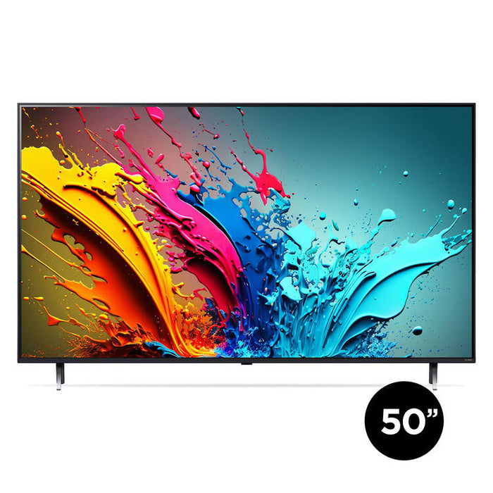 LG 50QNED85TUA | Téléviseur 50" QNED 4K - UHD 4K - Série QNED85T - 120Hz - Processeur IA a8 4K - Noir-Sonxplus St-Sauveur